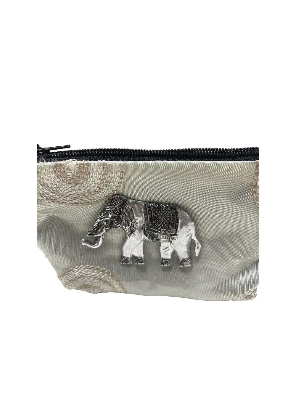 Elephant pouches With Zippers and elephant key chain Brand New